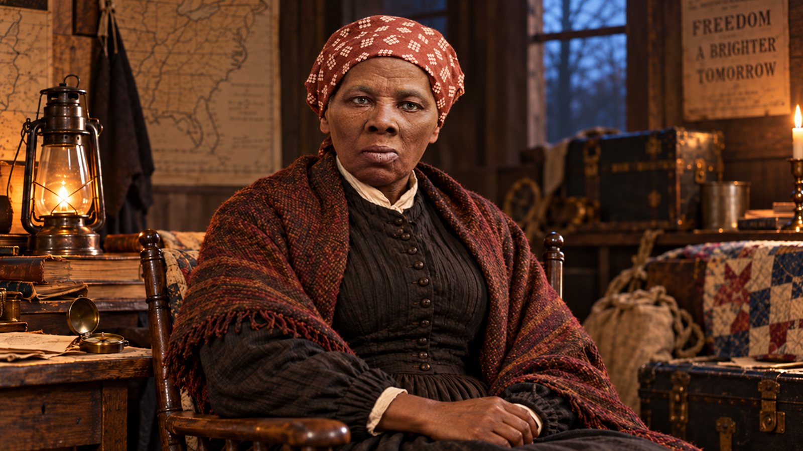 Harriet Tubman, a Pantheon of History Synth Human